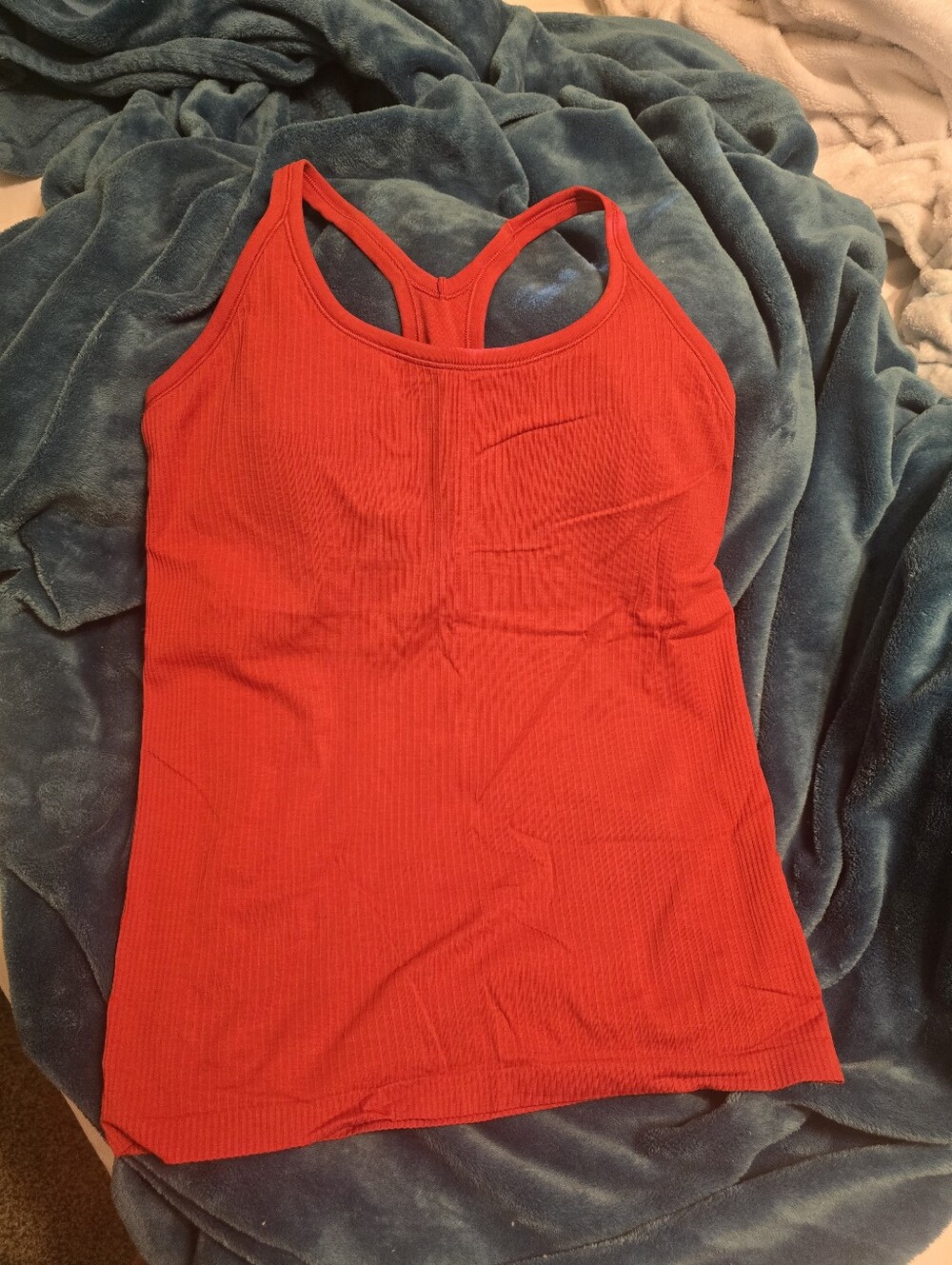 Lululemon Ebb To Street Ribbed Racerback Tank Top Size 12